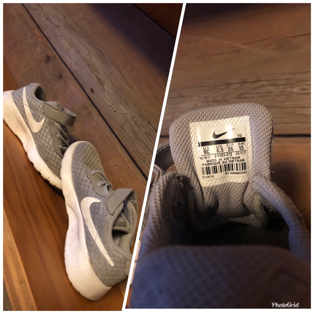Toddler girls 9c Nike shoes